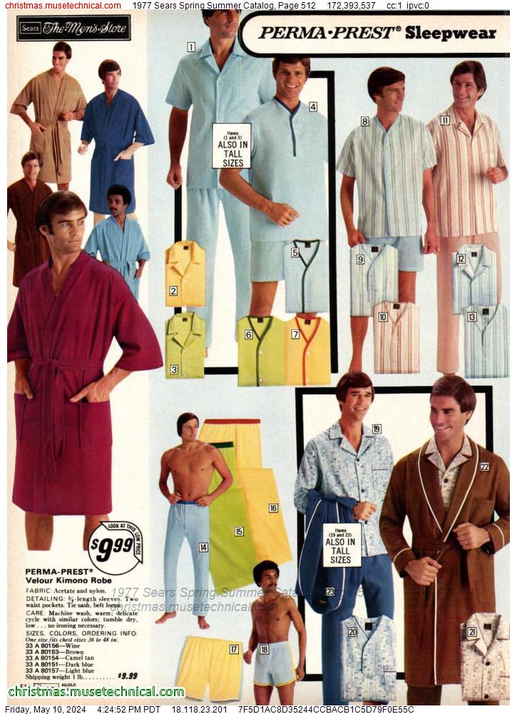 1977 Sears Spring Summer Catalog, Page 512