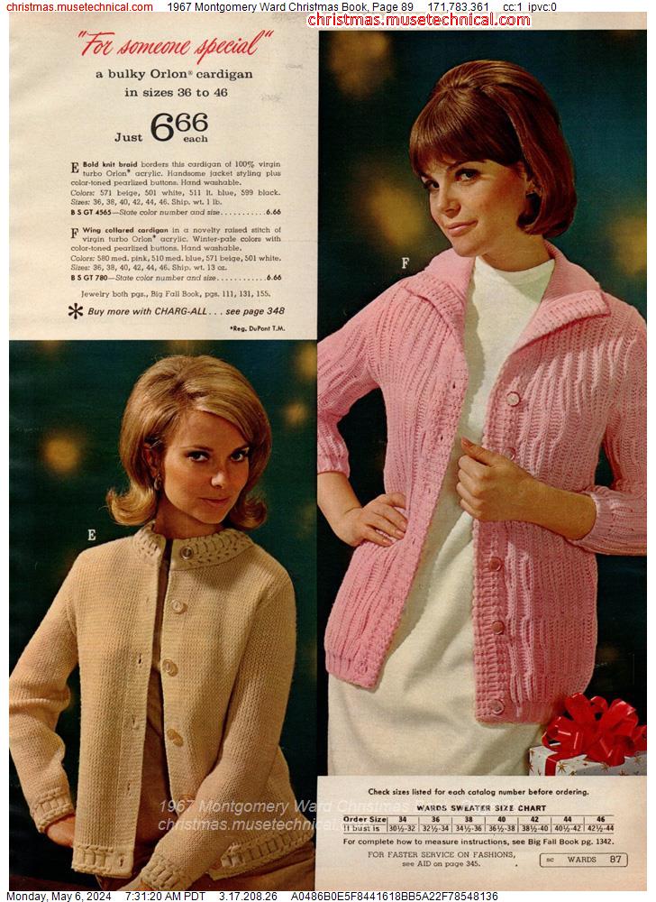 1967 Montgomery Ward Christmas Book, Page 89