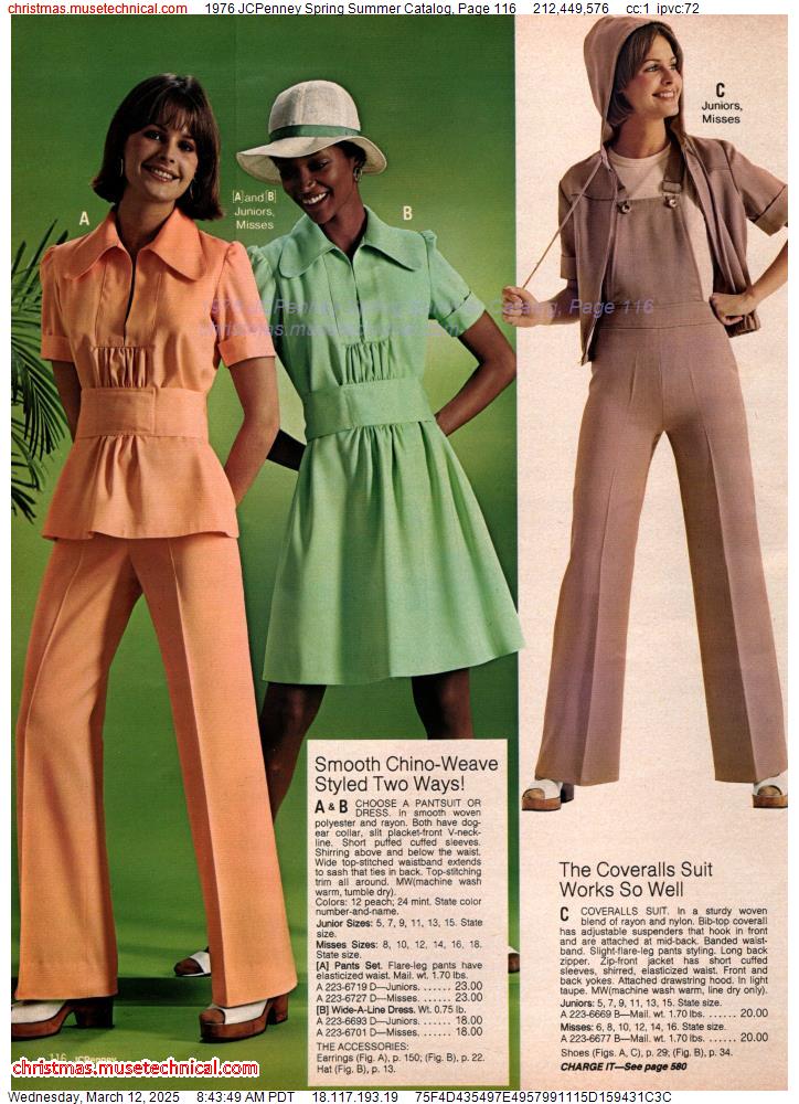 1976 JCPenney Spring Summer Catalog, Page 116