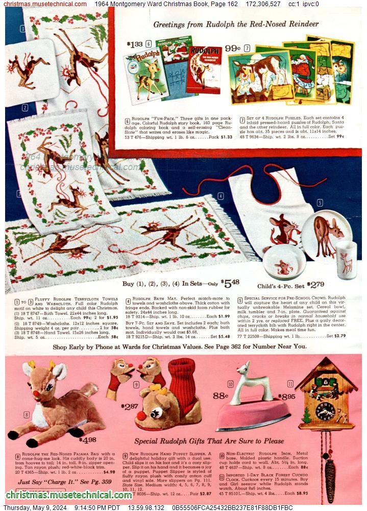 1964 Montgomery Ward Christmas Book, Page 162