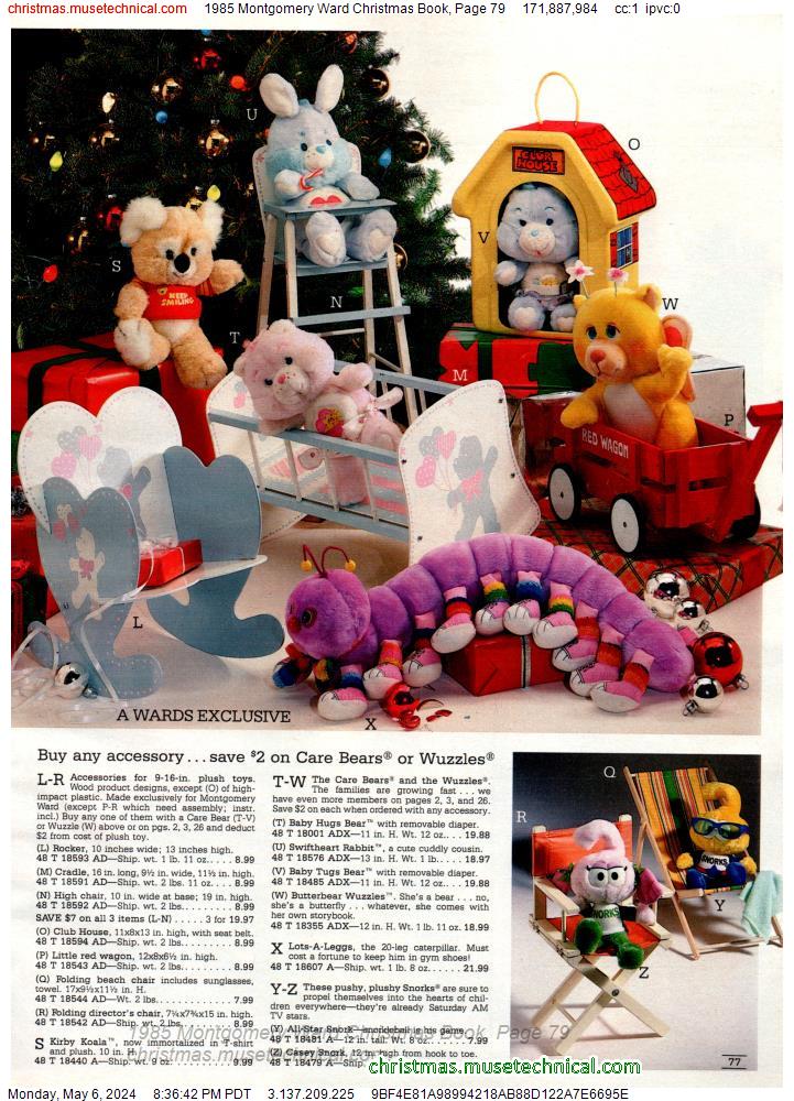 1985 Montgomery Ward Christmas Book, Page 79