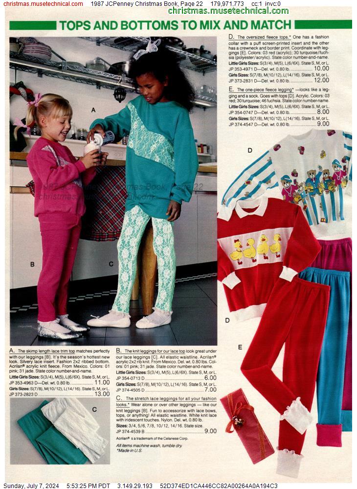 1987 JCPenney Christmas Book, Page 22