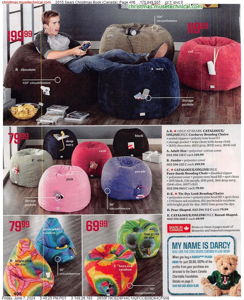 2015 Sears Christmas Book (Canada), Page 406