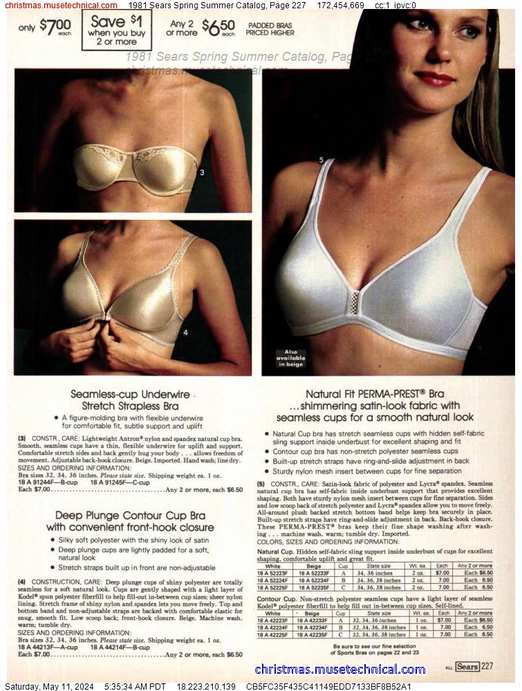 1981 Sears Spring Summer Catalog, Page 227