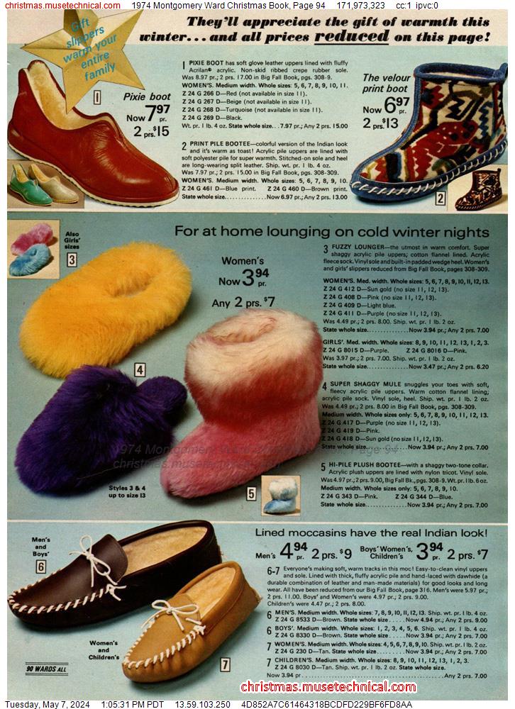 1974 Montgomery Ward Christmas Book, Page 94