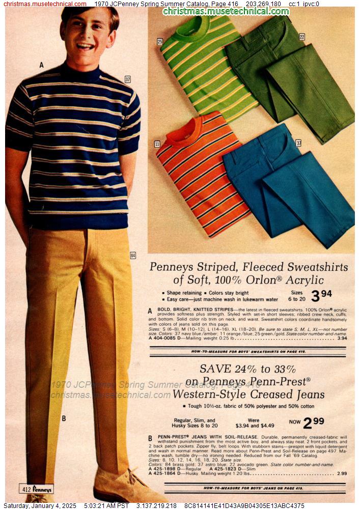 1970 JCPenney Spring Summer Catalog, Page 416