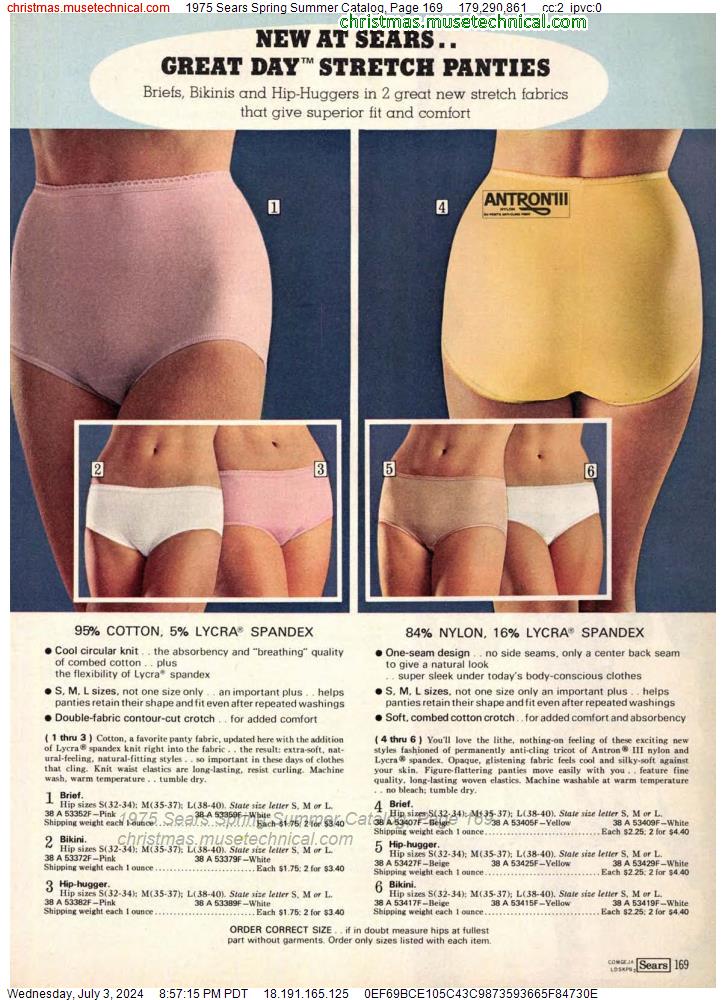 1975 Sears Spring Summer Catalog, Page 169