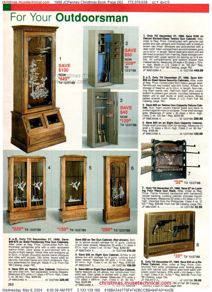 1988 JCPenney Christmas Book, Page 262