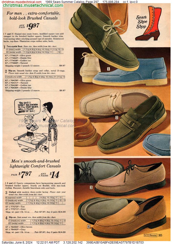 1969 Sears Summer Catalog, Page 297