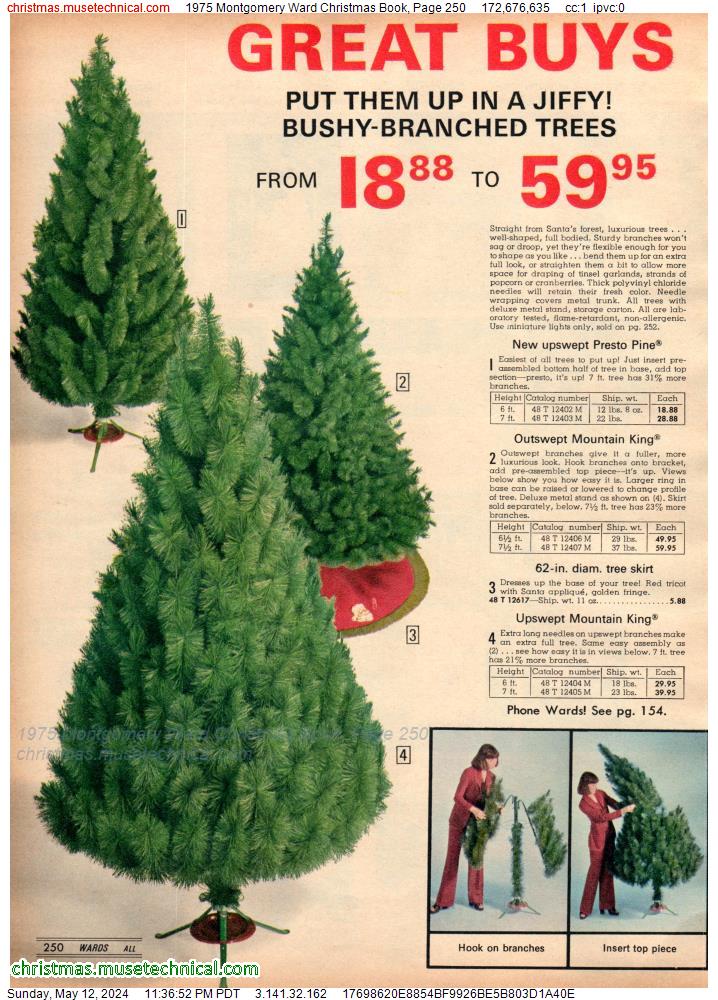 1975 Montgomery Ward Christmas Book, Page 250