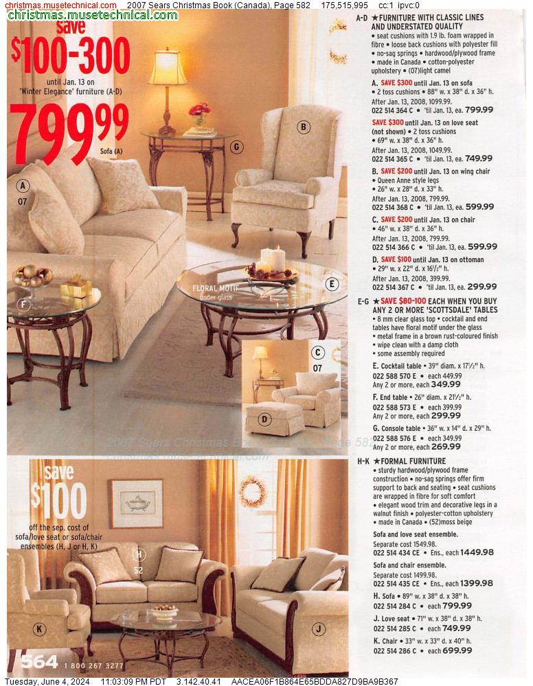 2007 Sears Christmas Book (Canada), Page 582