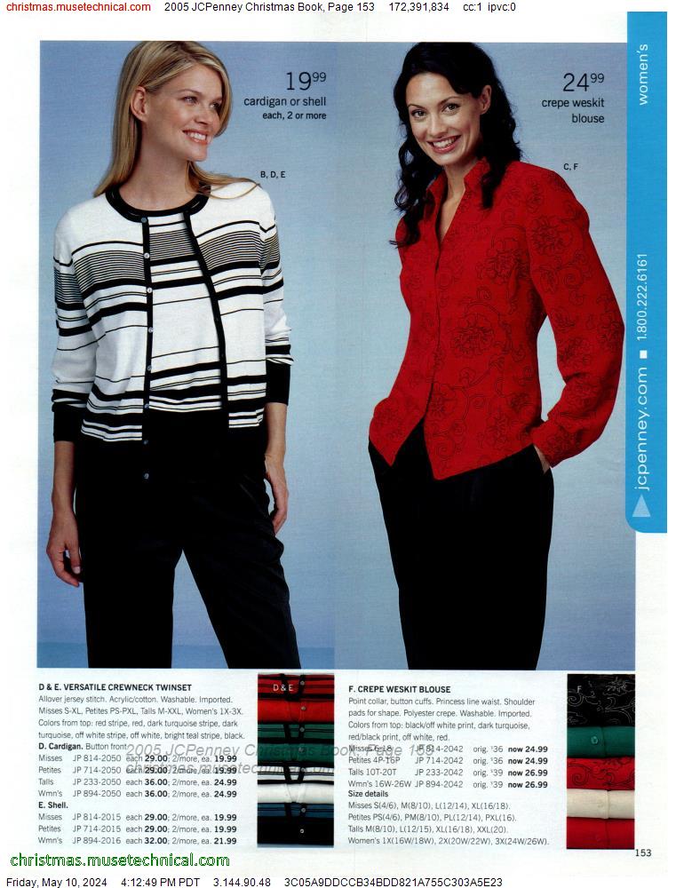 2005 JCPenney Christmas Book, Page 153