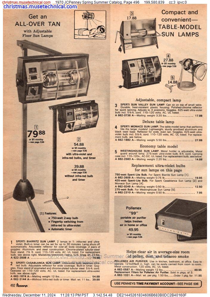 1970 JCPenney Spring Summer Catalog, Page 496