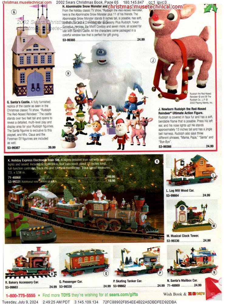 2002 Sears Christmas Book, Page 65