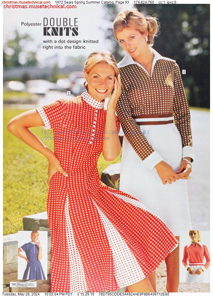 1972 Sears Spring Summer Catalog, Page 93