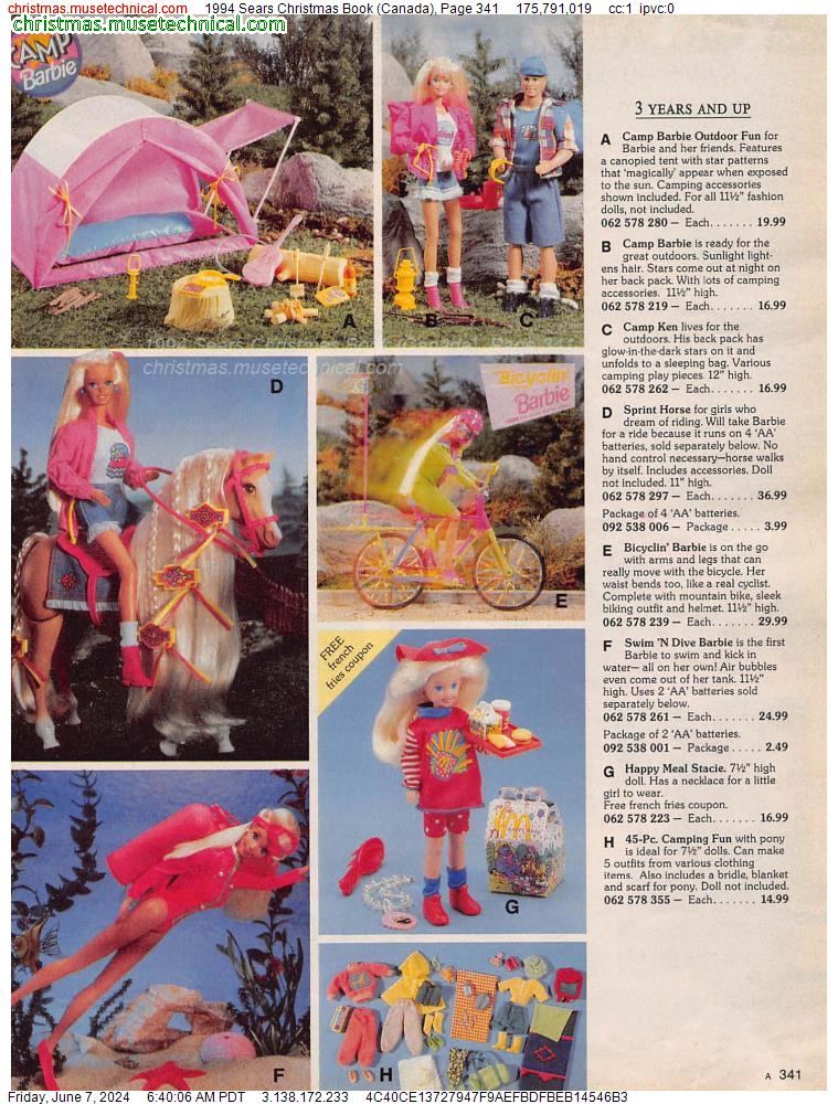 1994 Sears Christmas Book (Canada), Page 341