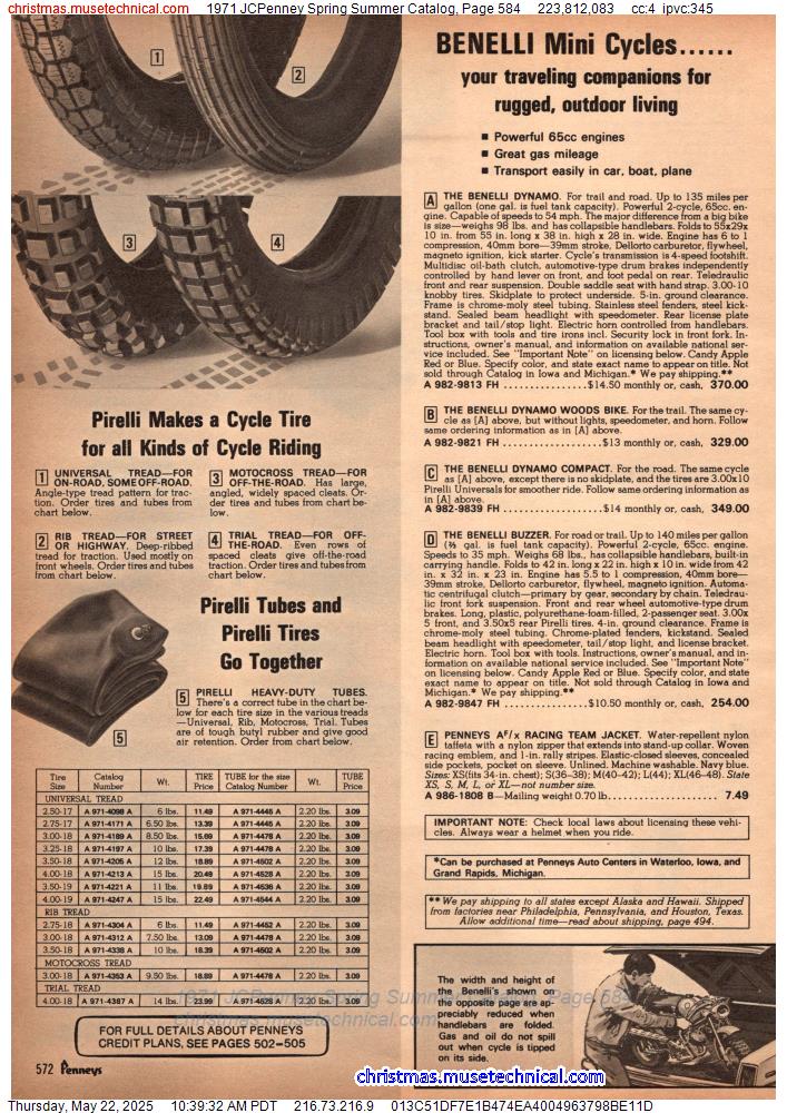 1971 JCPenney Spring Summer Catalog, Page 584