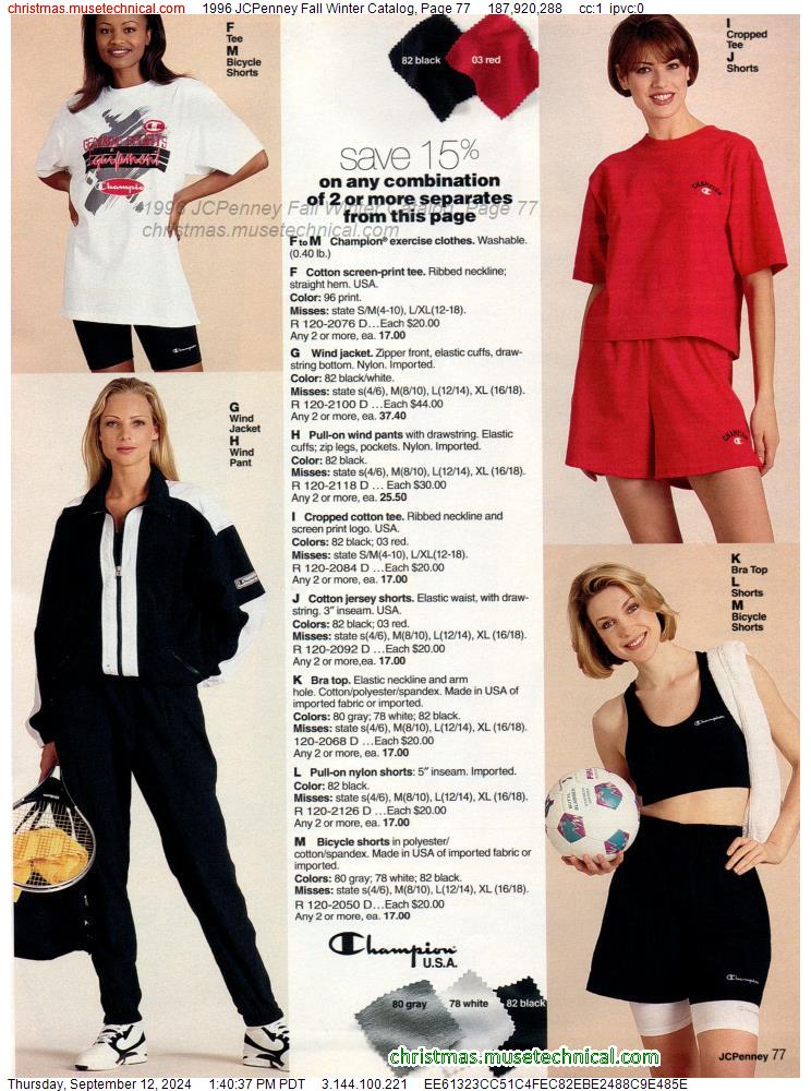 1996 JCPenney Fall Winter Catalog, Page 77