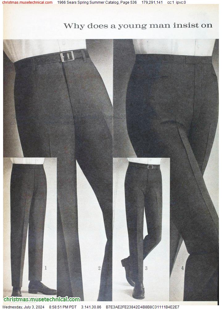 1966 Sears Spring Summer Catalog, Page 536