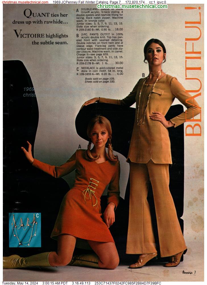 1969 JCPenney Fall Winter Catalog, Page 7