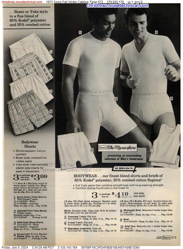 1972 Sears Fall Winter Catalog, Page 573