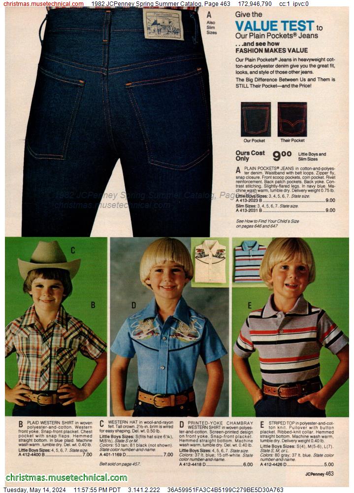 1982 JCPenney Spring Summer Catalog, Page 463