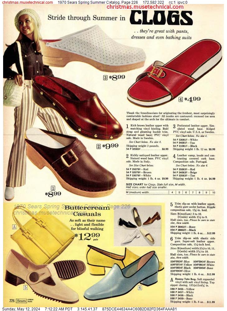 1970 Sears Spring Summer Catalog, Page 226