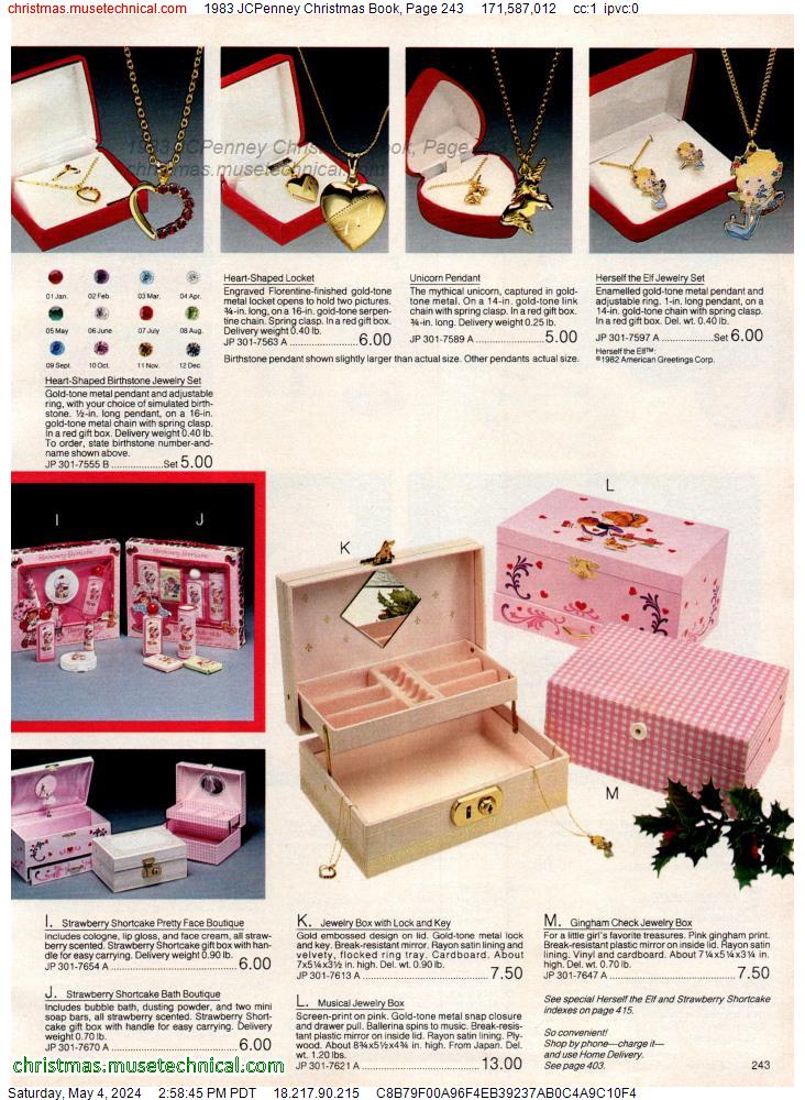 1983 JCPenney Christmas Book, Page 243