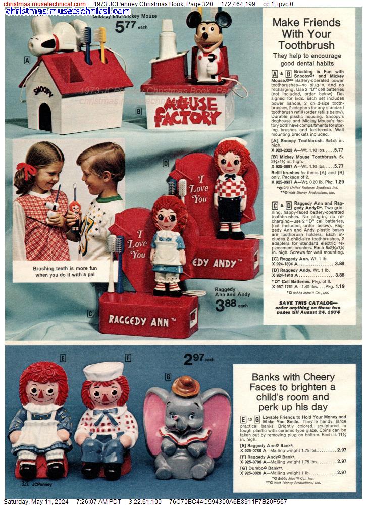 1973 JCPenney Christmas Book, Page 320