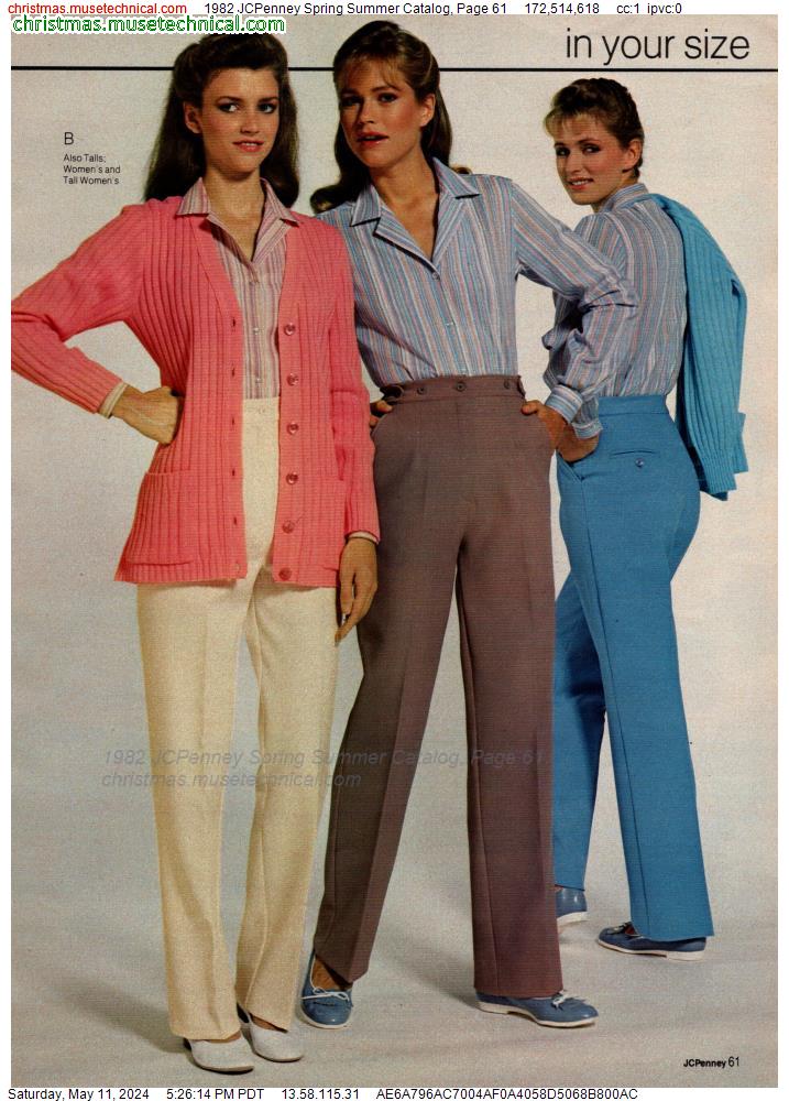 1982 JCPenney Spring Summer Catalog, Page 61