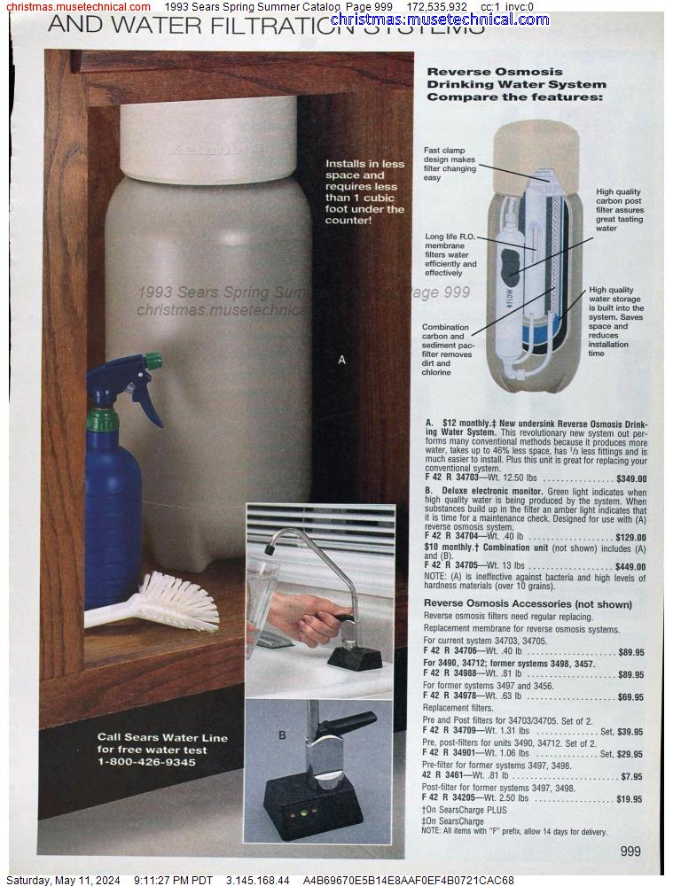 1993 Sears Spring Summer Catalog, Page 999