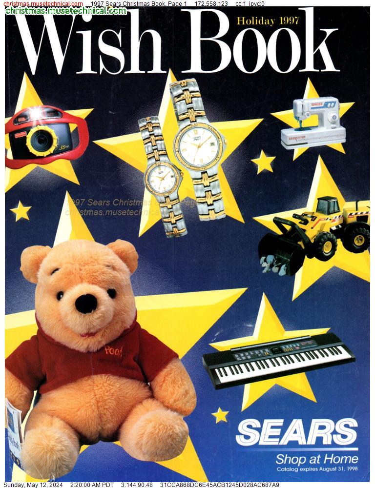 1997 Sears Christmas Book, Page 1