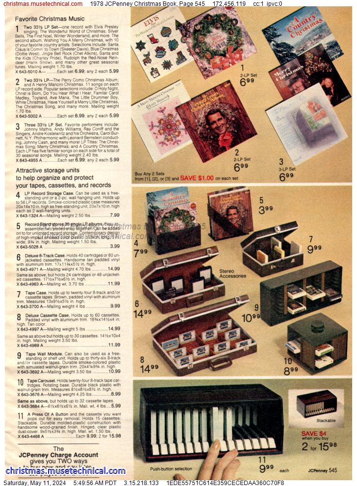 1978 JCPenney Christmas Book, Page 545
