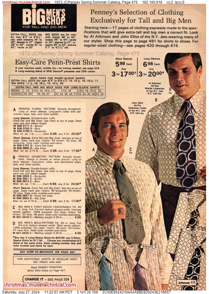 1972 JCPenney Spring Summer Catalog, Page 475