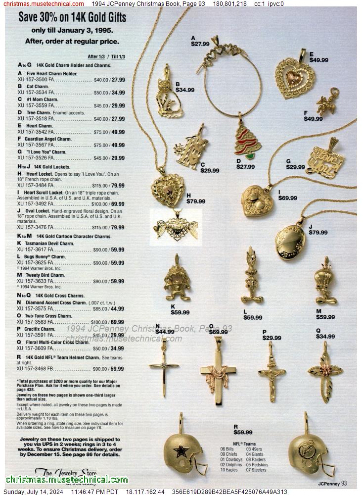 1994 JCPenney Christmas Book, Page 93