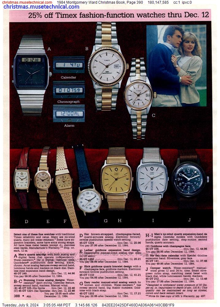 1984 Montgomery Ward Christmas Book, Page 390