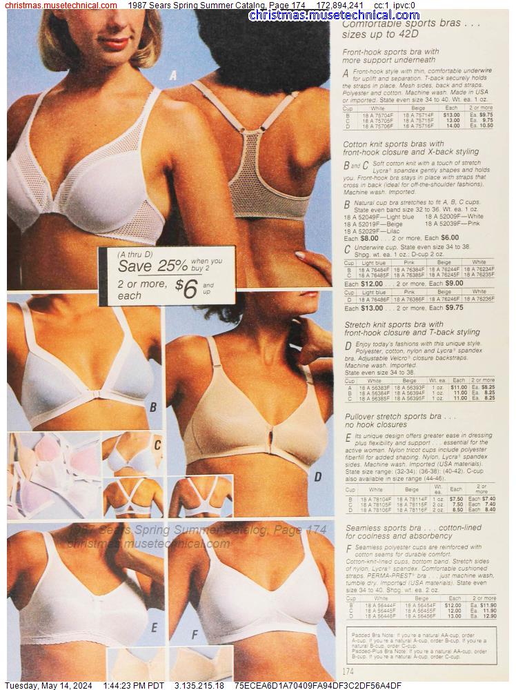 1987 Sears Spring Summer Catalog, Page 174
