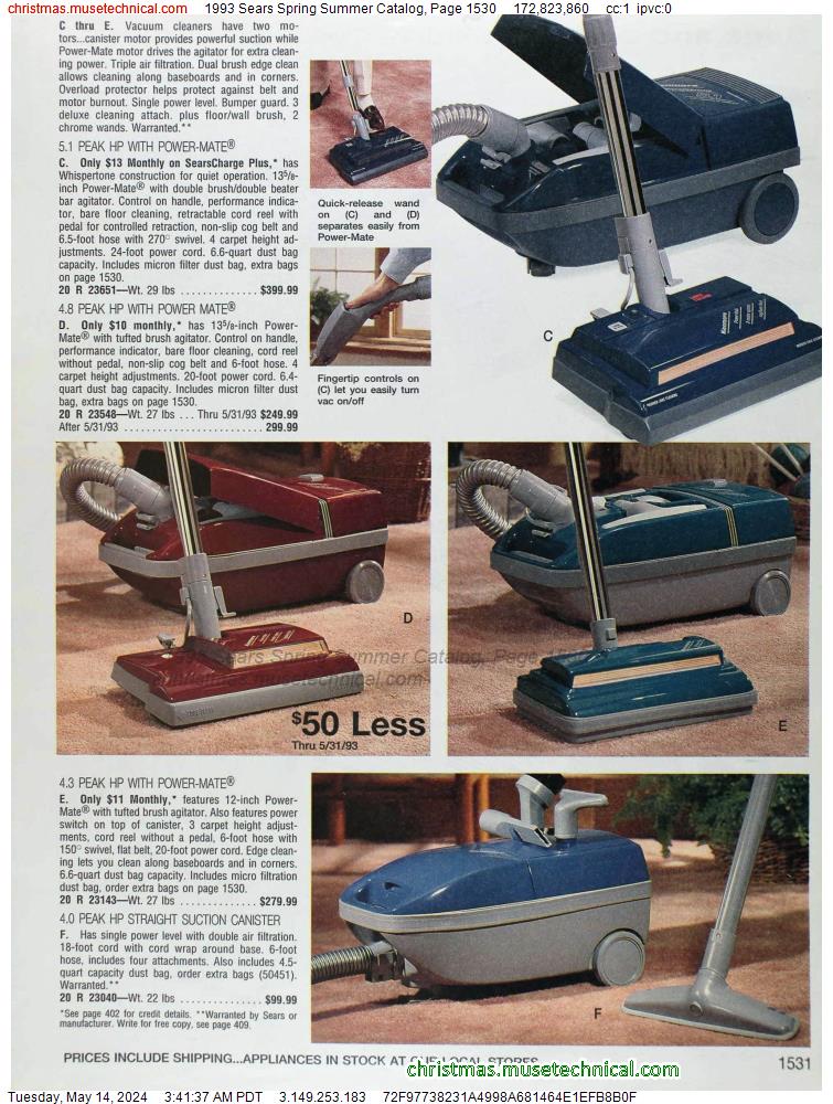 1993 Sears Spring Summer Catalog, Page 1530
