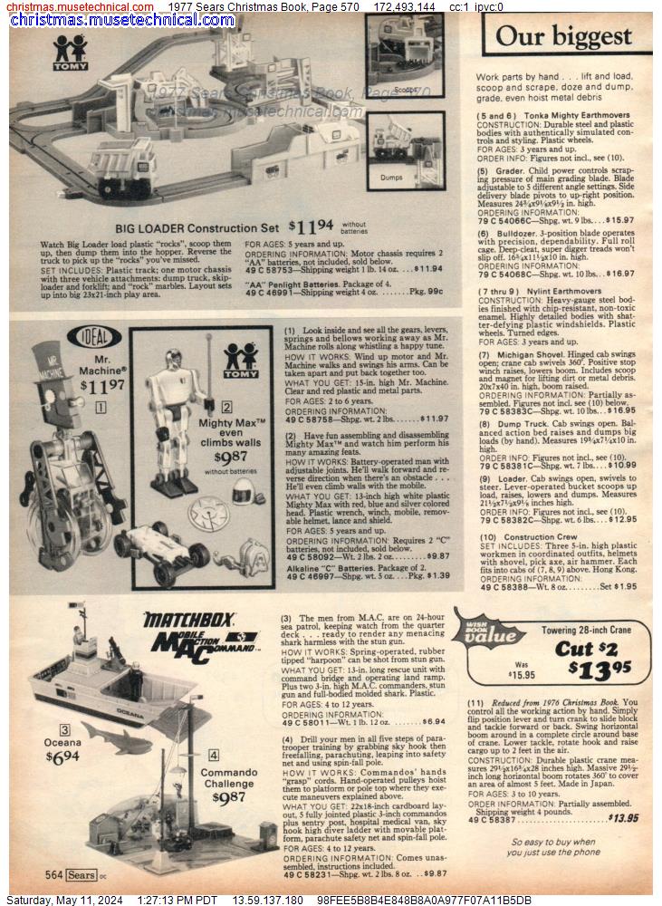 1977 Sears Christmas Book, Page 570