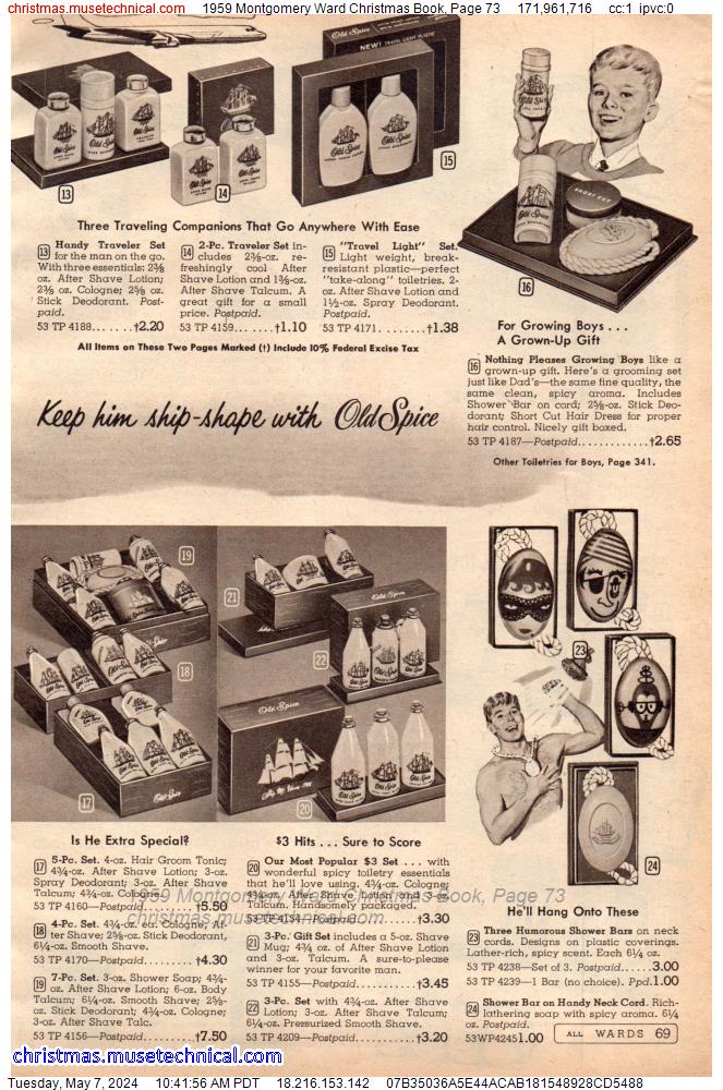 1959 Montgomery Ward Christmas Book, Page 73