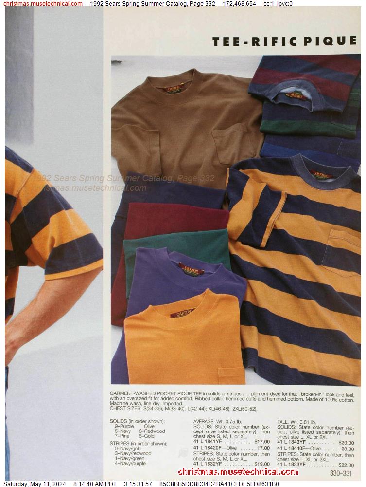 1992 Sears Spring Summer Catalog, Page 332