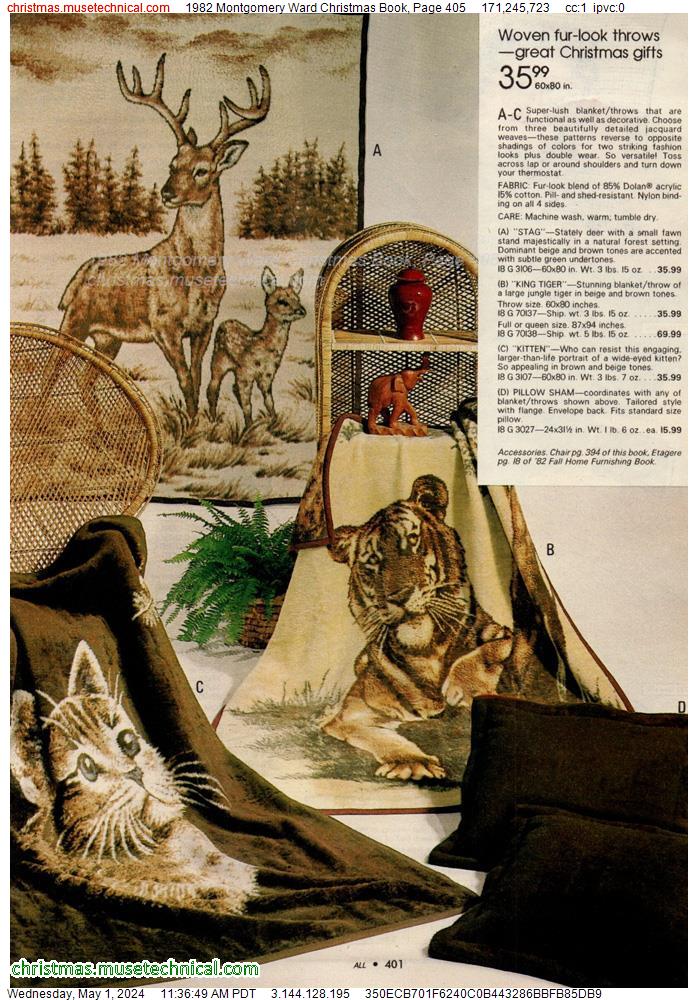 1982 Montgomery Ward Christmas Book, Page 405