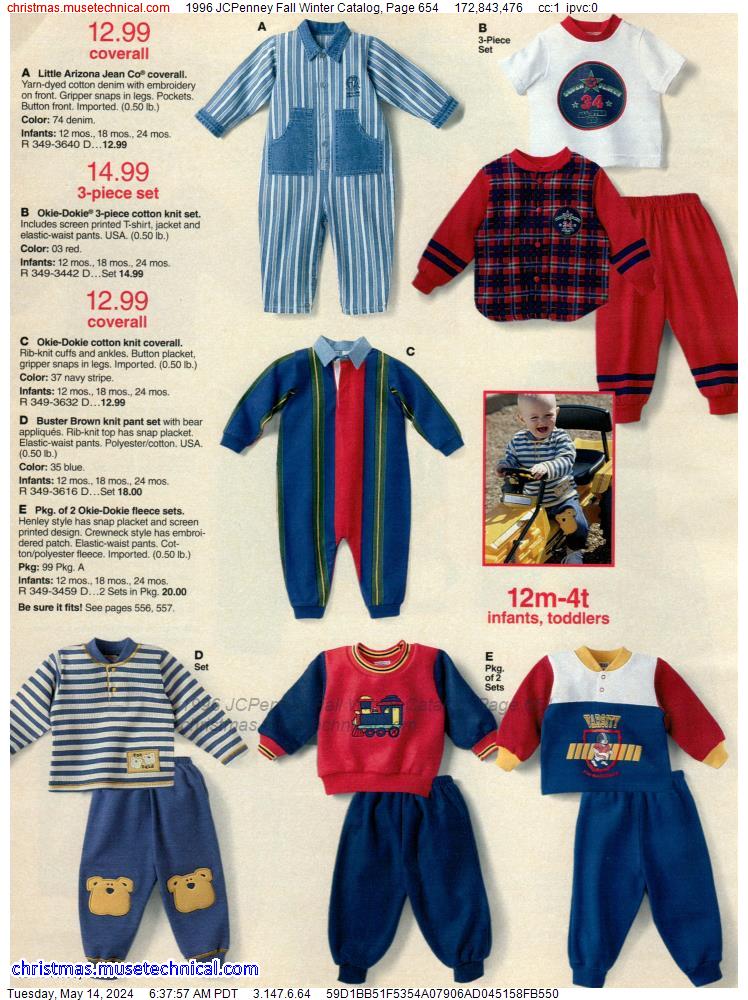 1996 JCPenney Fall Winter Catalog, Page 654