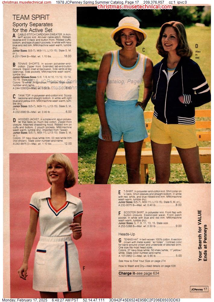 1978 JCPenney Spring Summer Catalog, Page 17