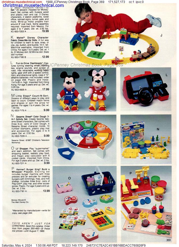 1988 JCPenney Christmas Book, Page 369