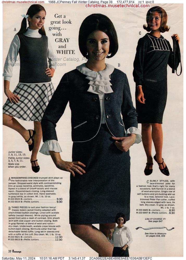1966 JCPenney Fall Winter Catalog, Page 38 - Catalogs & Wishbooks