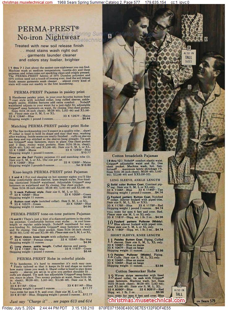 1968 Sears Spring Summer Catalog 2, Page 577