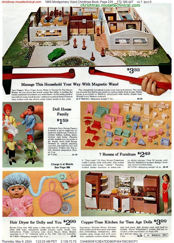 1965 Montgomery Ward Christmas Book, Page 239