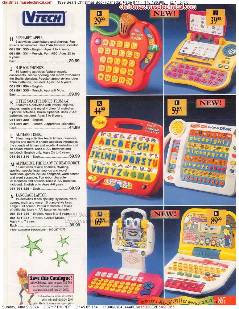 1999 Sears Christmas Book (Canada), Page 877