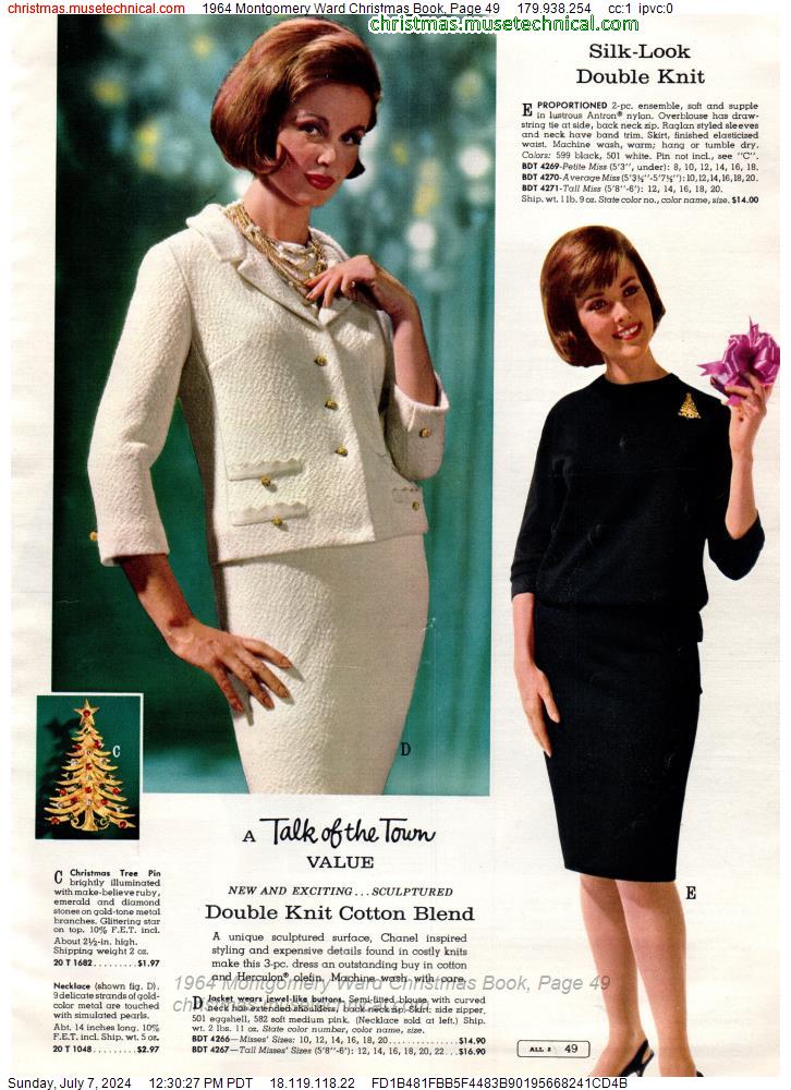 1964 Montgomery Ward Christmas Book, Page 49
